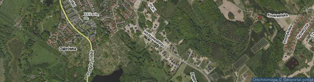 Zdjęcie satelitarne Wróblewskiego Walerego, gen. ul.